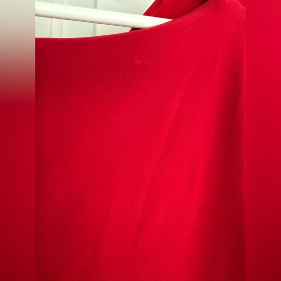 Chaps Women’s Solid Red Mid Length Dress, size XL - Picture 14 of 15